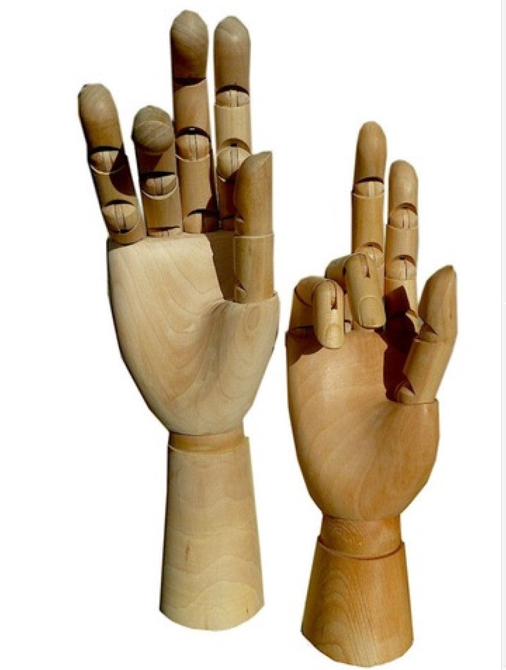 Wooden Hand Sculpture