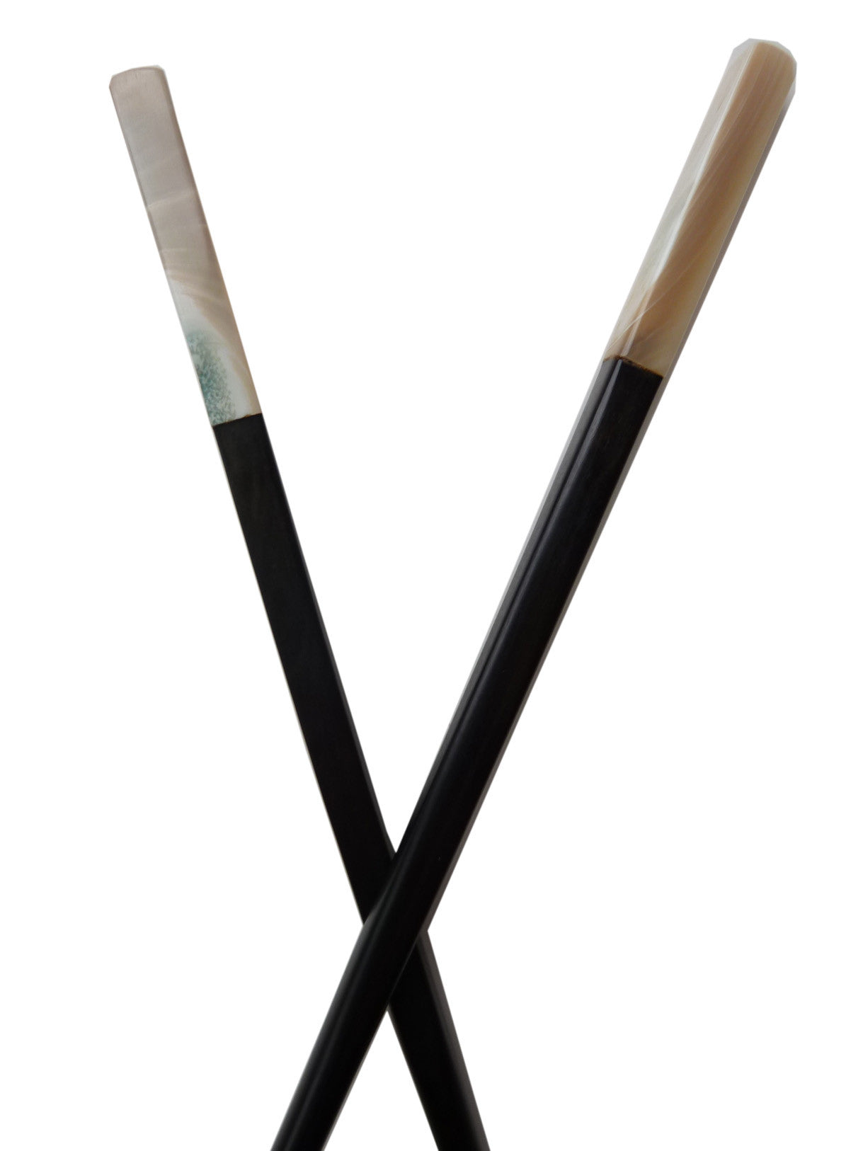 Chopsticks Rosewood And Black Horn 5Cm