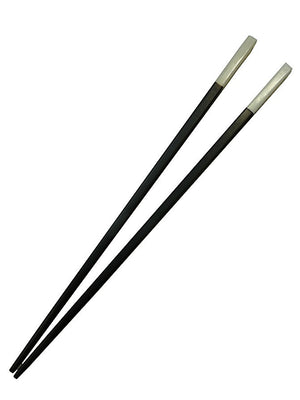 Chopsticks Round Ebony And Bone 4Cm
