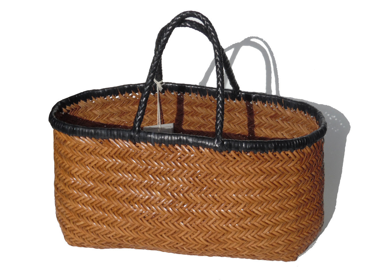 Woven Leather Market Tote - Advance Orders