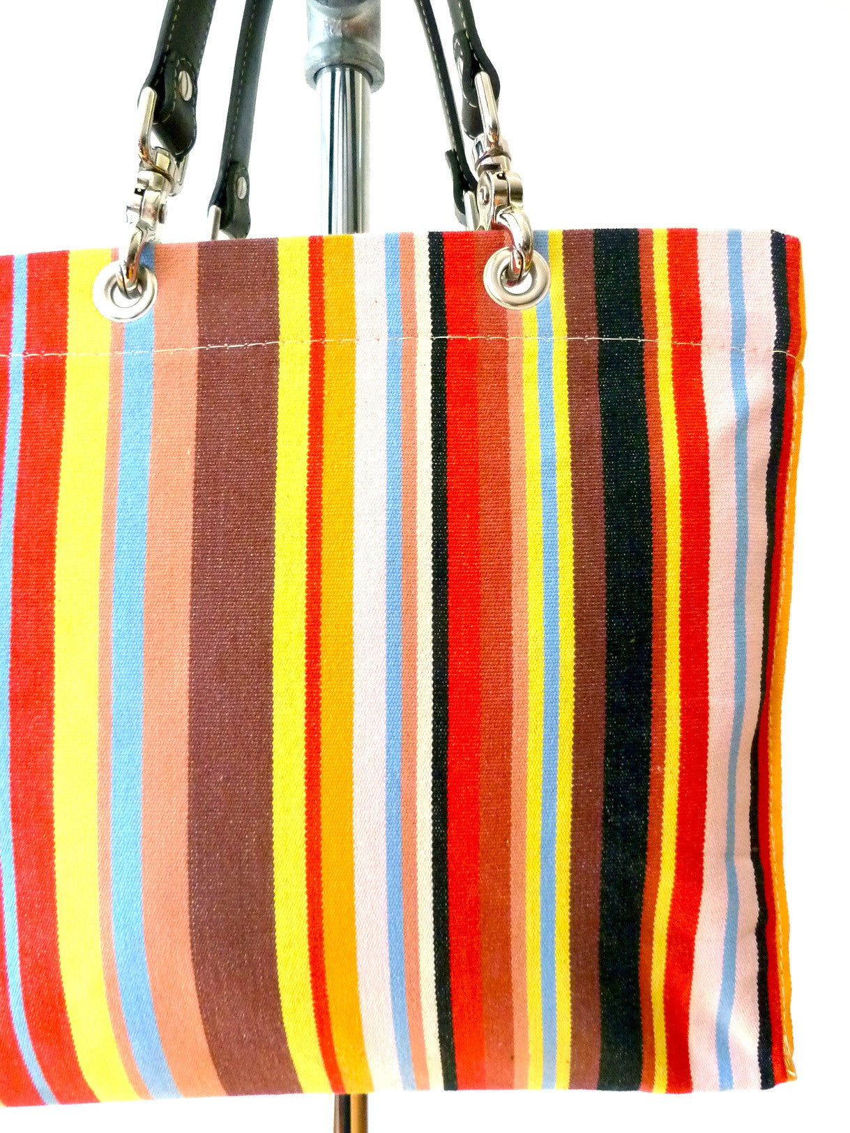French Cotton Stripe Bags Multipstripe 2