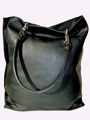 Gajumbo Tote Bag Napa Leather Fuchsia