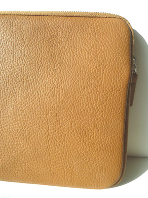 Ipad Case Pebble Grain Leather Tan