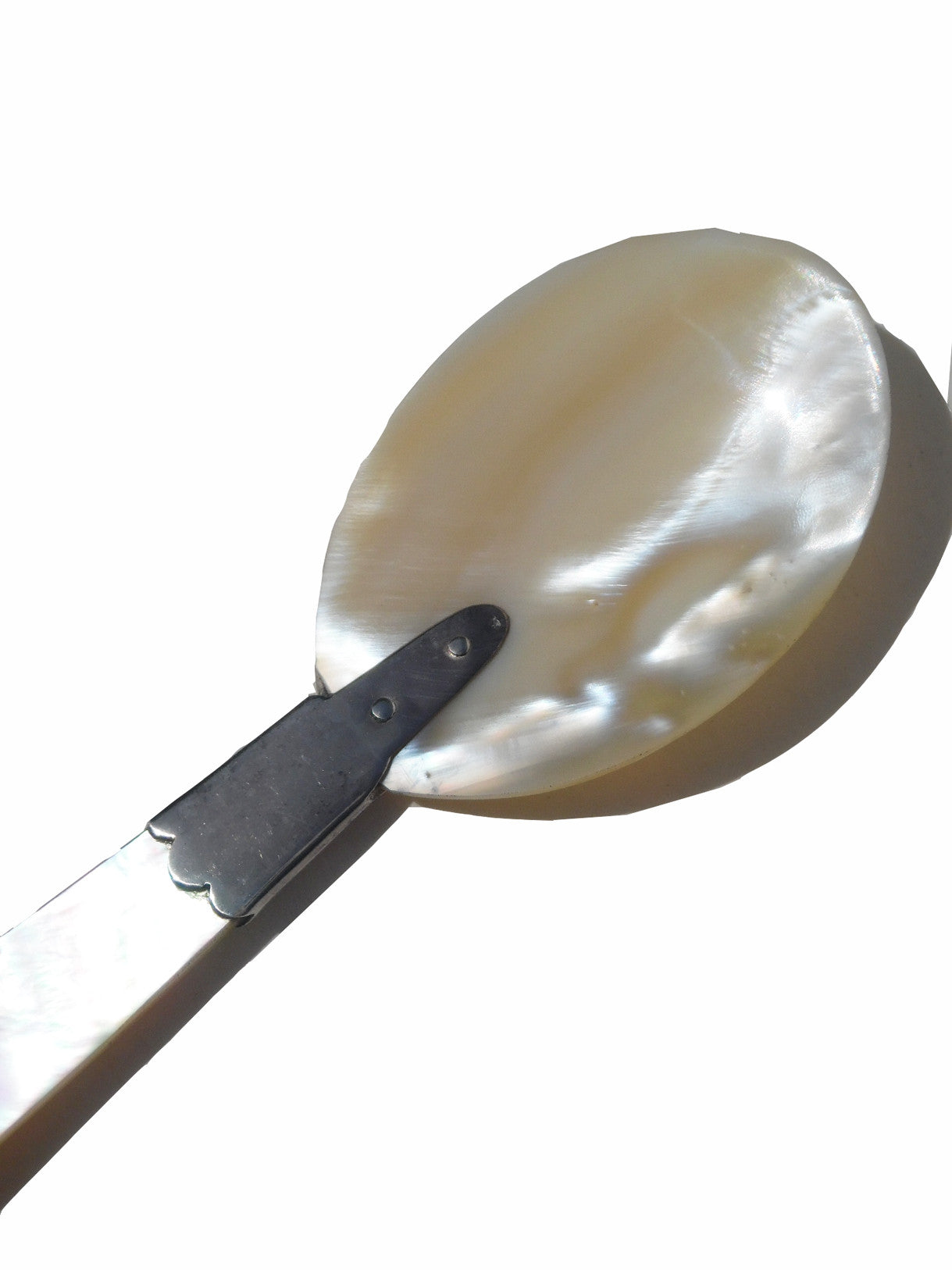 Caviar Spoon In Mother Of Pearl And Sterling Silver