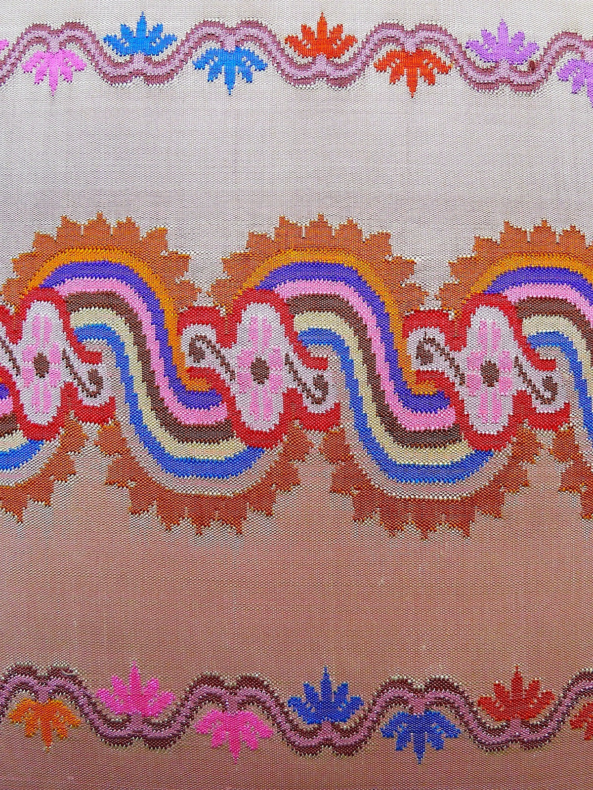 Burmese Silk Pillow Blush Terracotta