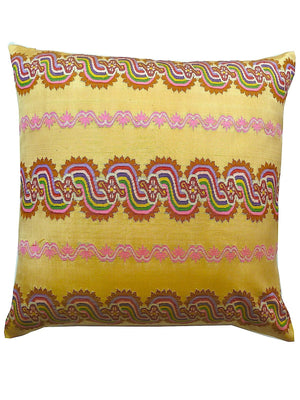 Burmese Silk Pillow Butter Swirl
