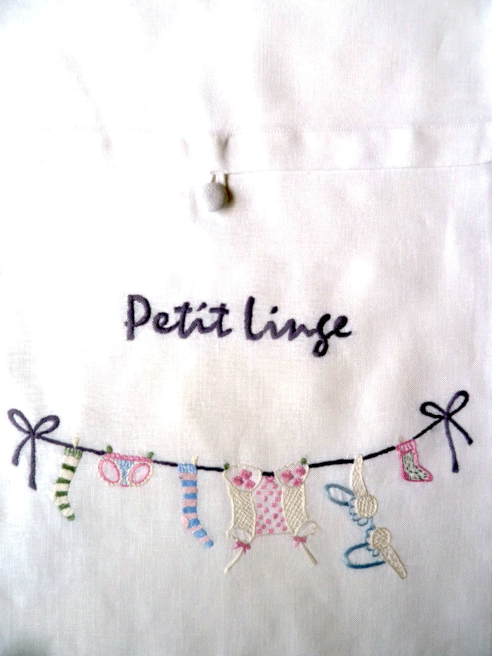 Hand Embroidered Travel Bags Petit Linge