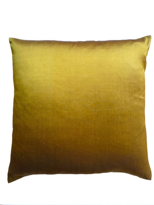Thai Silk Solid Pillow Bronze