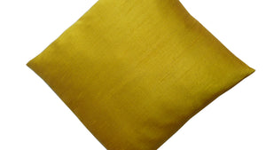 Thai Silk Solid Pillow Buttercup