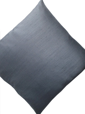 Thai Silk Solid Pillow Dove Grey