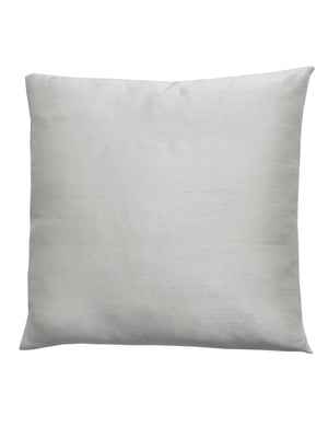 Thai Silk Solid Pillow Ivory