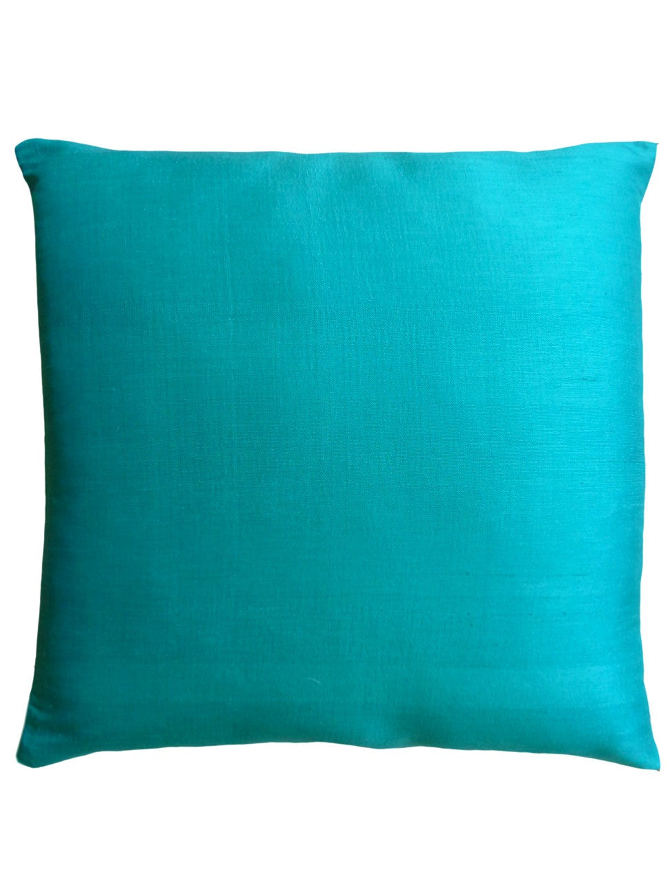 Thai Silk Solid Pillow Robins Egg Blue
