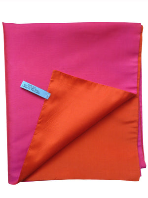 Double Sided Evening Shawl Fuchsia Candy Pink
