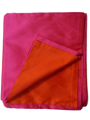 Double Sided Evening Shawl Fuchsia Candy Pink