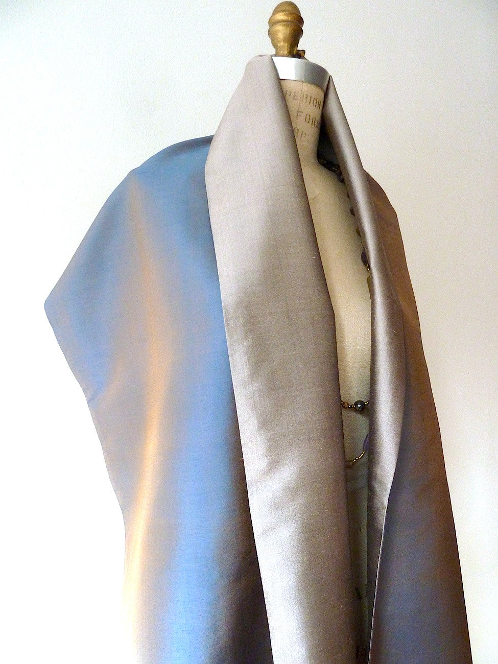 Double Sided Evening Shawl Pewter Combinations