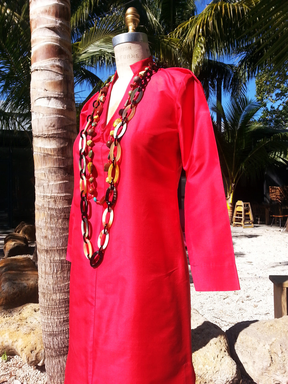 Thai Silk Tunic Dress