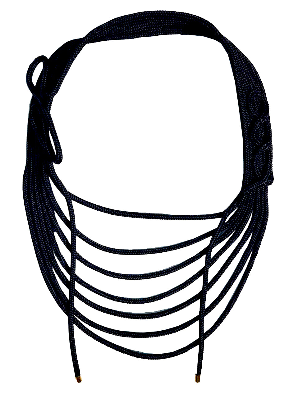 Modernist Necklace Nautical Rope