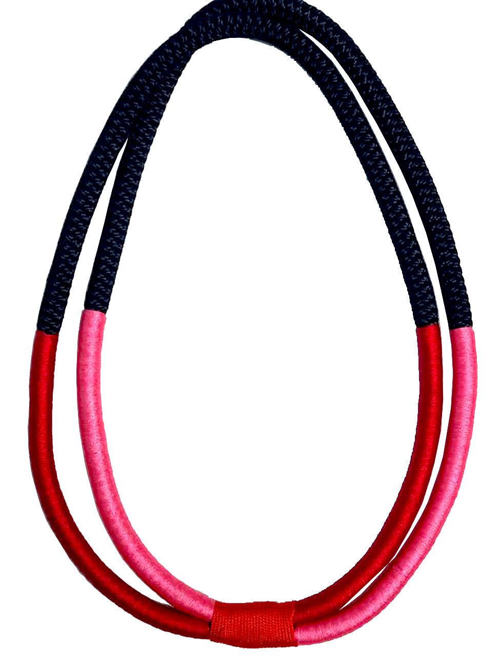 Modernist Necklace Double Strand