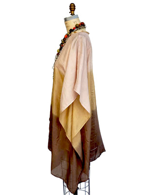 Silk Caftan Almost Famous Collection - Brown Eyed Girl