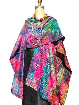 Silk Cape Almost Famous Collection - Matisse