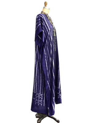 Silk Caftan Almost Famous Collection - Devil in a Blue Dress