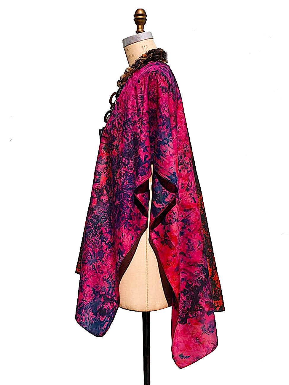 Silk Cape Almost Famous Collection - Magenta