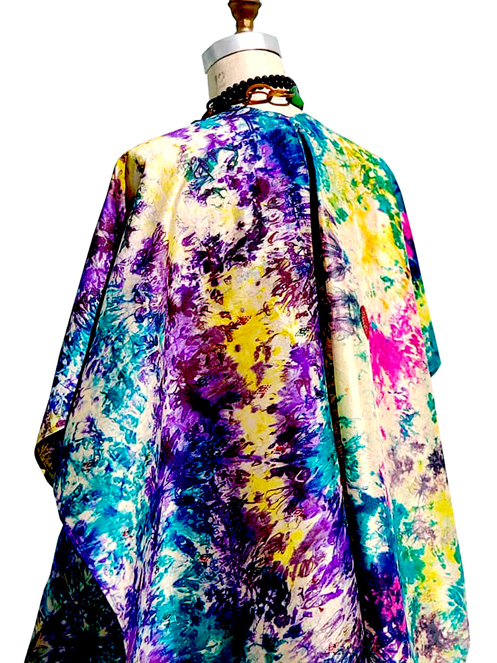 Silk Cape Almost Famous Collection - Jackson Pollock