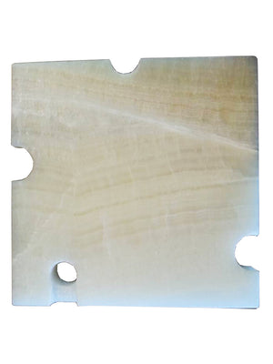 White Onyx Cheeseboards Two Shapes