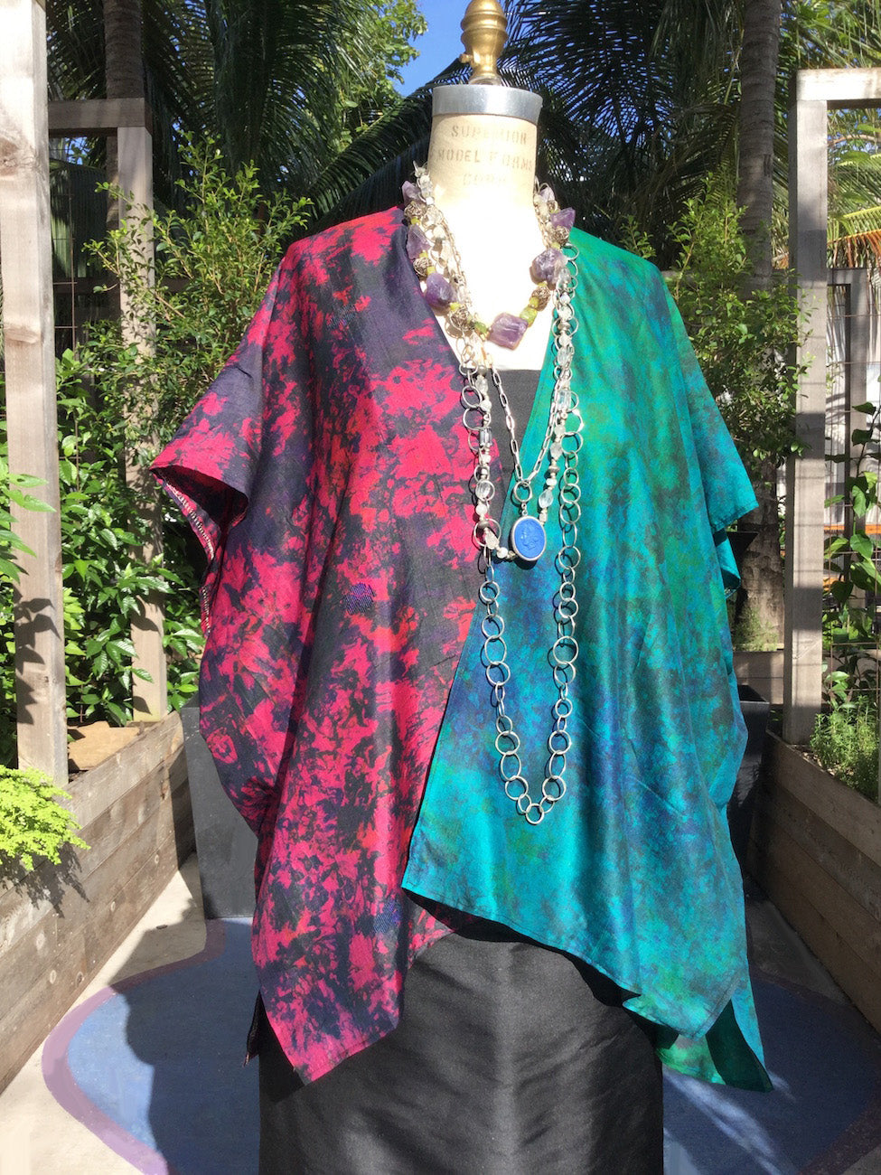Silk Kimono Jacket Almost Famous Collection - Modigliani