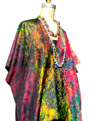 Silk Kimono Jacket Almost Famous Collection - Gauguin