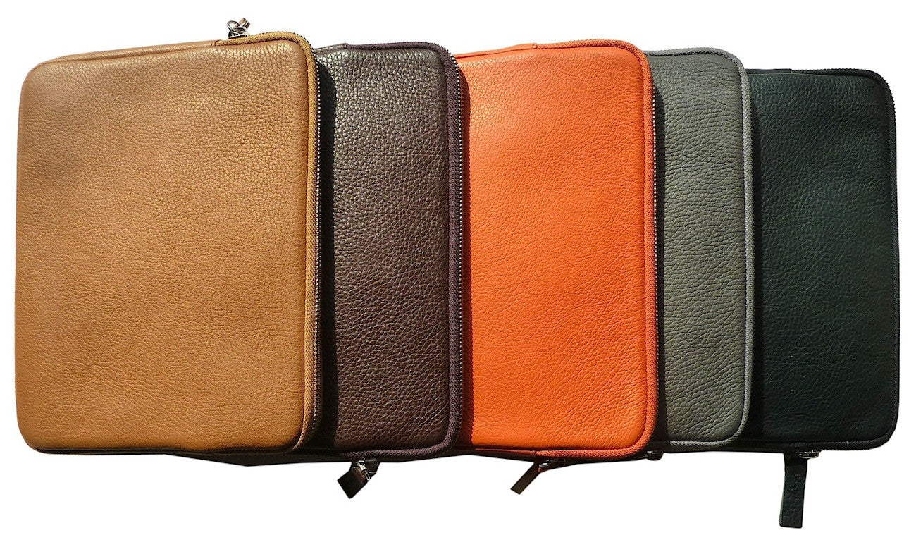Carry On Bag Pebble Grain Leather Orange