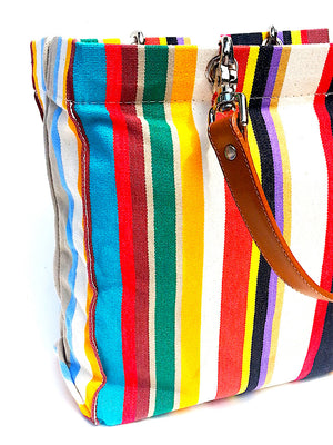 French Cotton Stripe Bags Multipstripe 3