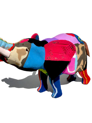 Recycled Rubber Elephant Large