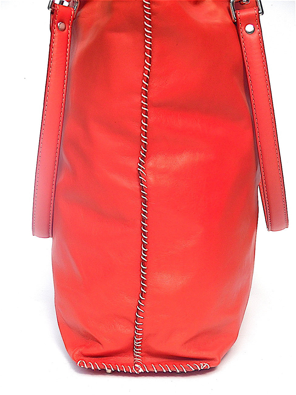 Gajumbo Tote Bag Napa Leather Red