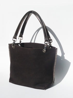 Gamidi Tote Bag Nubuck Leather