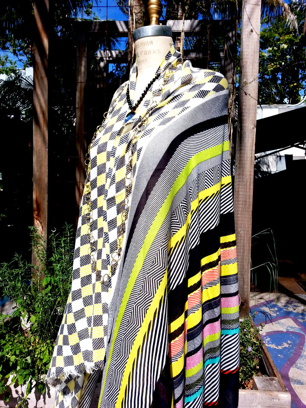 Shawl Silk Cashmere Modal Digital Print