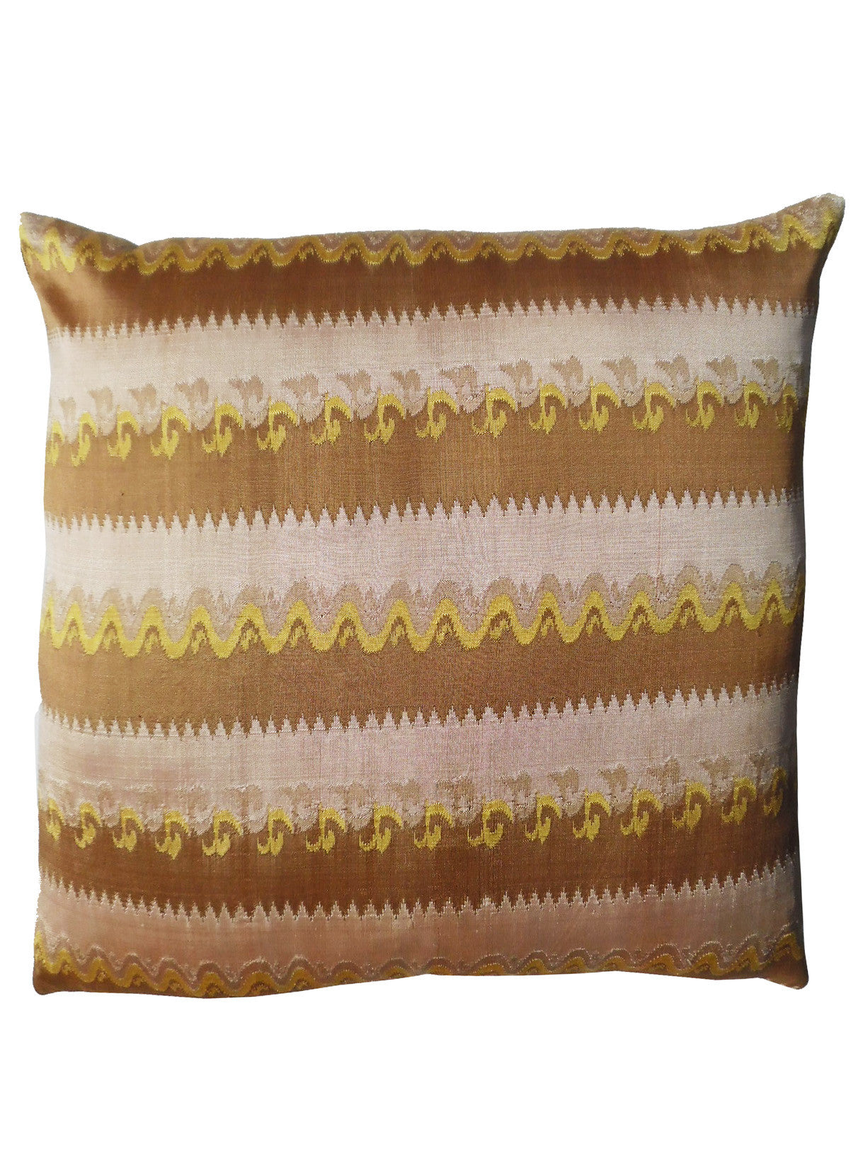 Burmese Silk Pillow Gold Bars