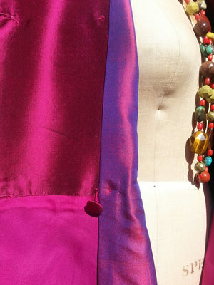 The Matahari Silk Trench Coat